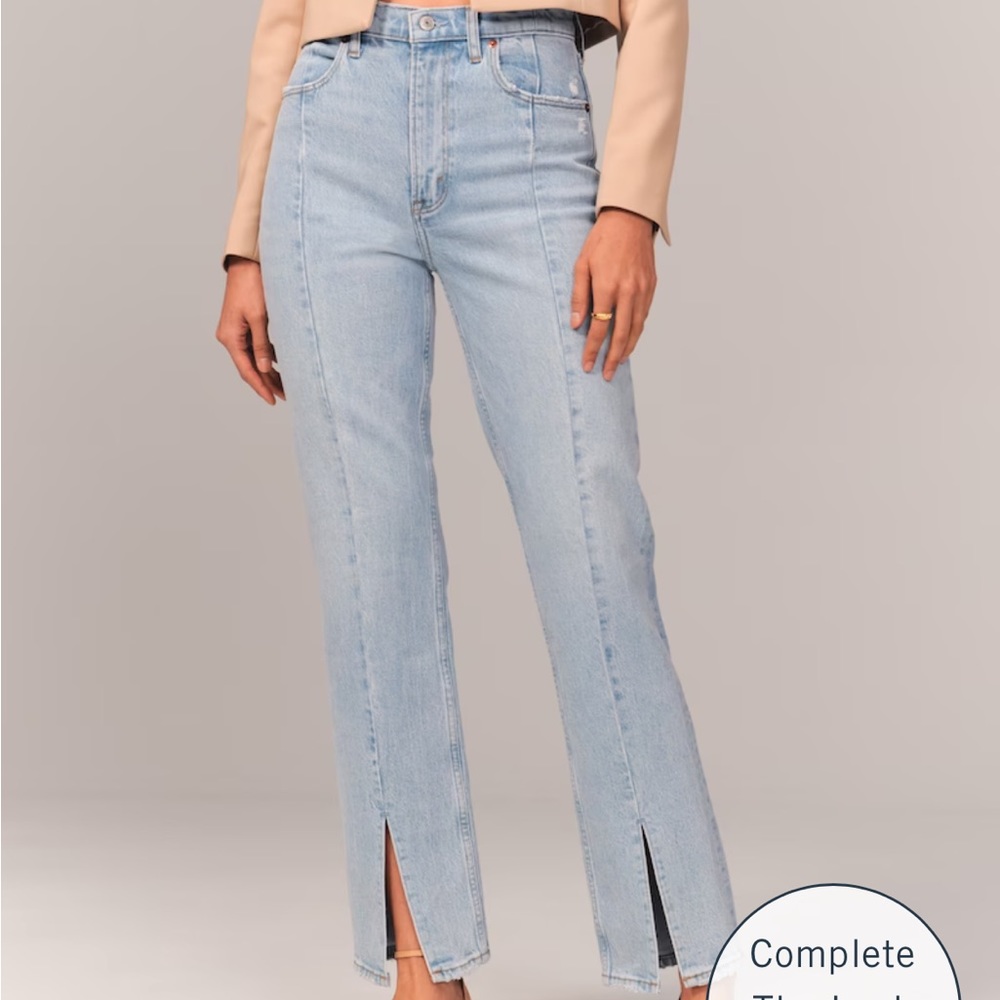 ABERCROMBIE ULTRA HIGH RISE 90 STRAIGHT